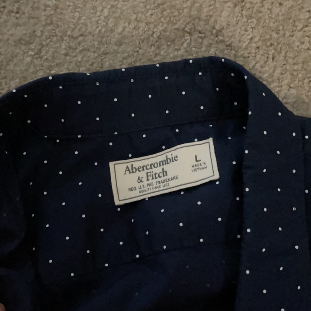 Navy blue button down - Picture 2 of 3